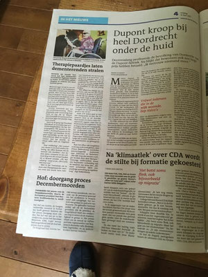 Therapiepaardje bij media