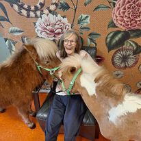 Therapiepaardje bij therapiepaardje op bezoek