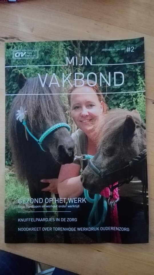Therapiepaardje bij media