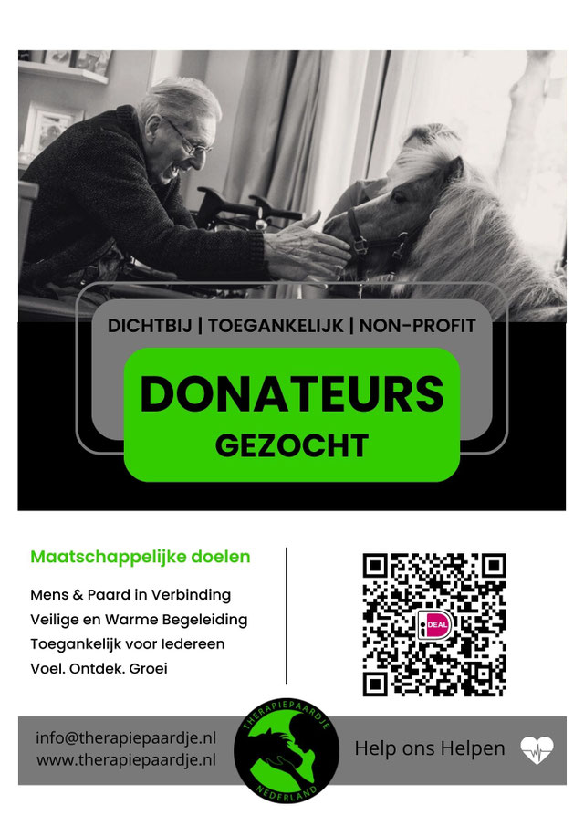 Therapiepaardje bij help mee